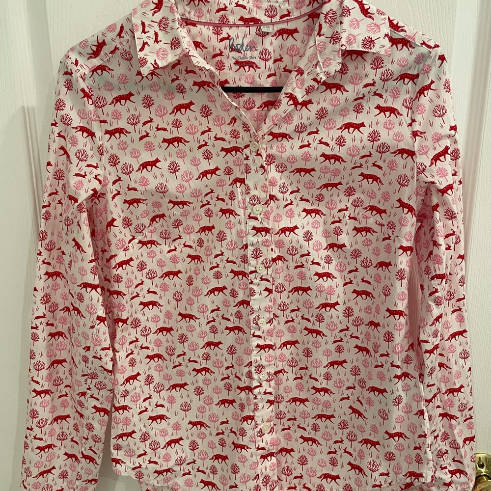 Boden Classic Button Down Shirt 4R